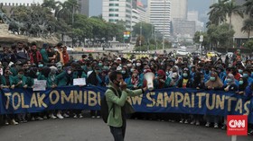 BEM SI Klaim 5.000 Mahasiswa Bakal Demo Omnibus Law Besok