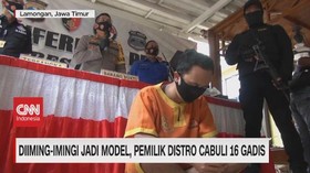 VIDEO: Diimingi Jadi Model, Pemilik DIstro Cabuli 16 Gadis