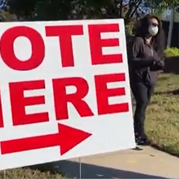 Pemungutan Suara Pemilu AS Dimulai, Pemilih Tertib Jaga Jarak