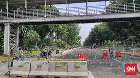 Rekayasa Lalu Lintas Sekitar Istana saat Demo Setahun Jokowi