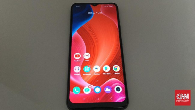 Realme membanderol C11 diharga Rp1 jutaan dengan baterai besar 5.000 mAh.