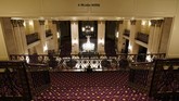FOTO: Hotel Legendaris Berusia 100 Tahun di New York Tutup Sejak 1924, Hotel Roosevelt di New York, Amerika Serikat, telah menjadi saksi sejarah.