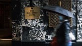 FOTO: Hotel Legendaris Berusia 100 Tahun di New York Tutup Sejak 1924, Hotel Roosevelt di New York, Amerika Serikat, telah menjadi saksi sejarah.