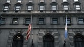 FOTO: Hotel Legendaris Berusia 100 Tahun di New York Tutup Sejak 1924, Hotel Roosevelt di New York, Amerika Serikat, telah menjadi saksi sejarah.