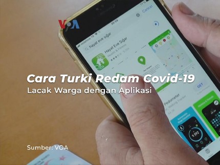 Cara Turki Redam Covid-19; Lacak Warga dengan Aplikasi