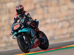 Hasil Kualifikasi MotoGP Aragon: Quartararo Raih Pole Position