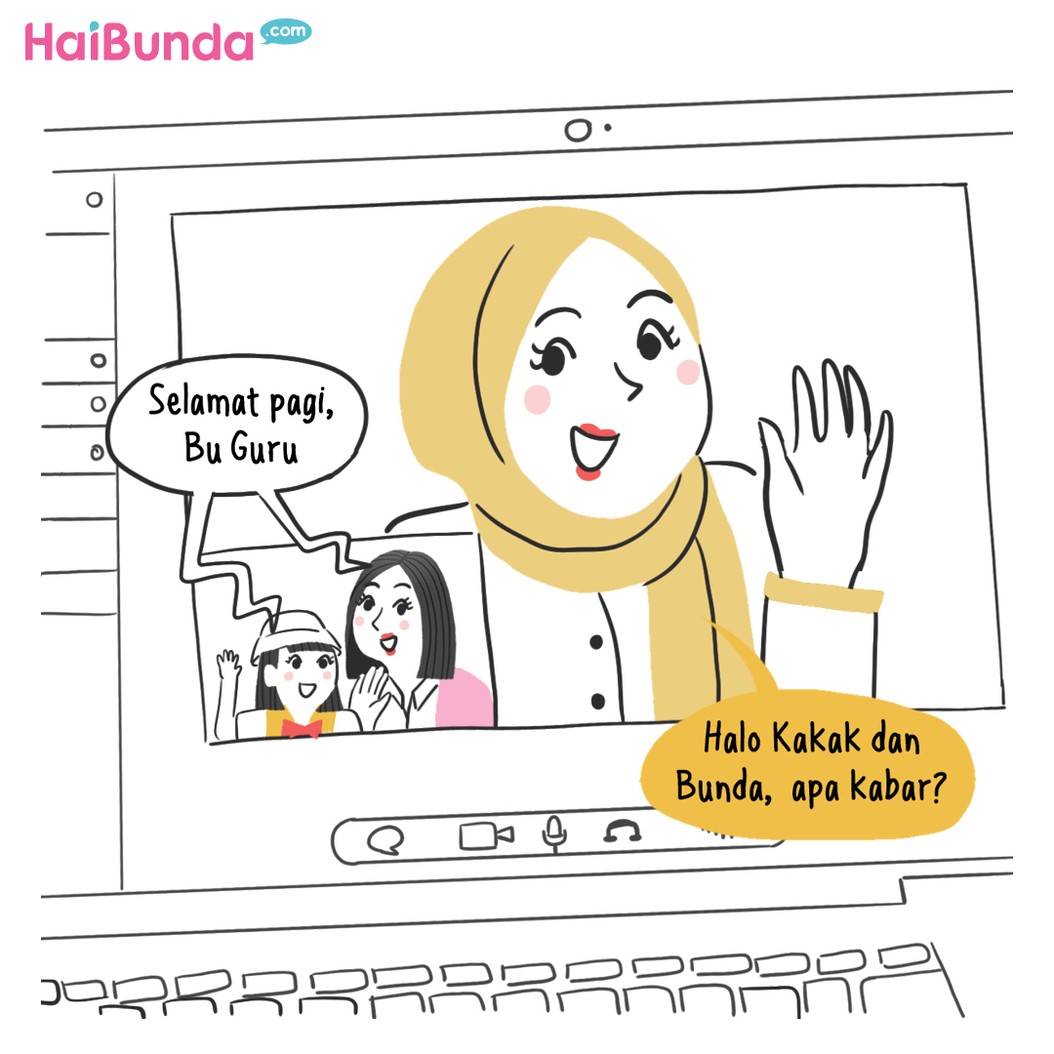 Komik Kakak Kangen Bu Guru