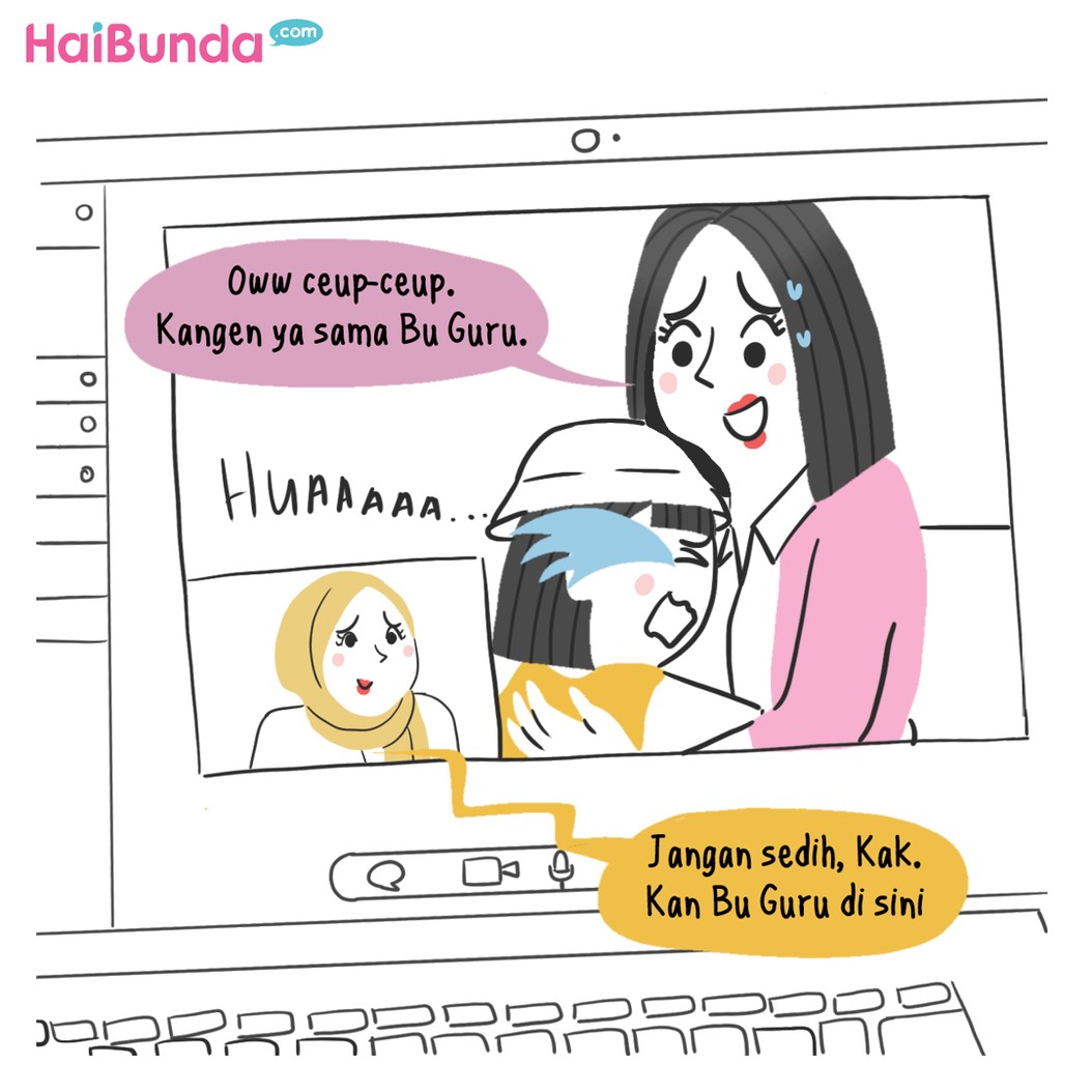 Komik Kakak Kangen Bu Guru