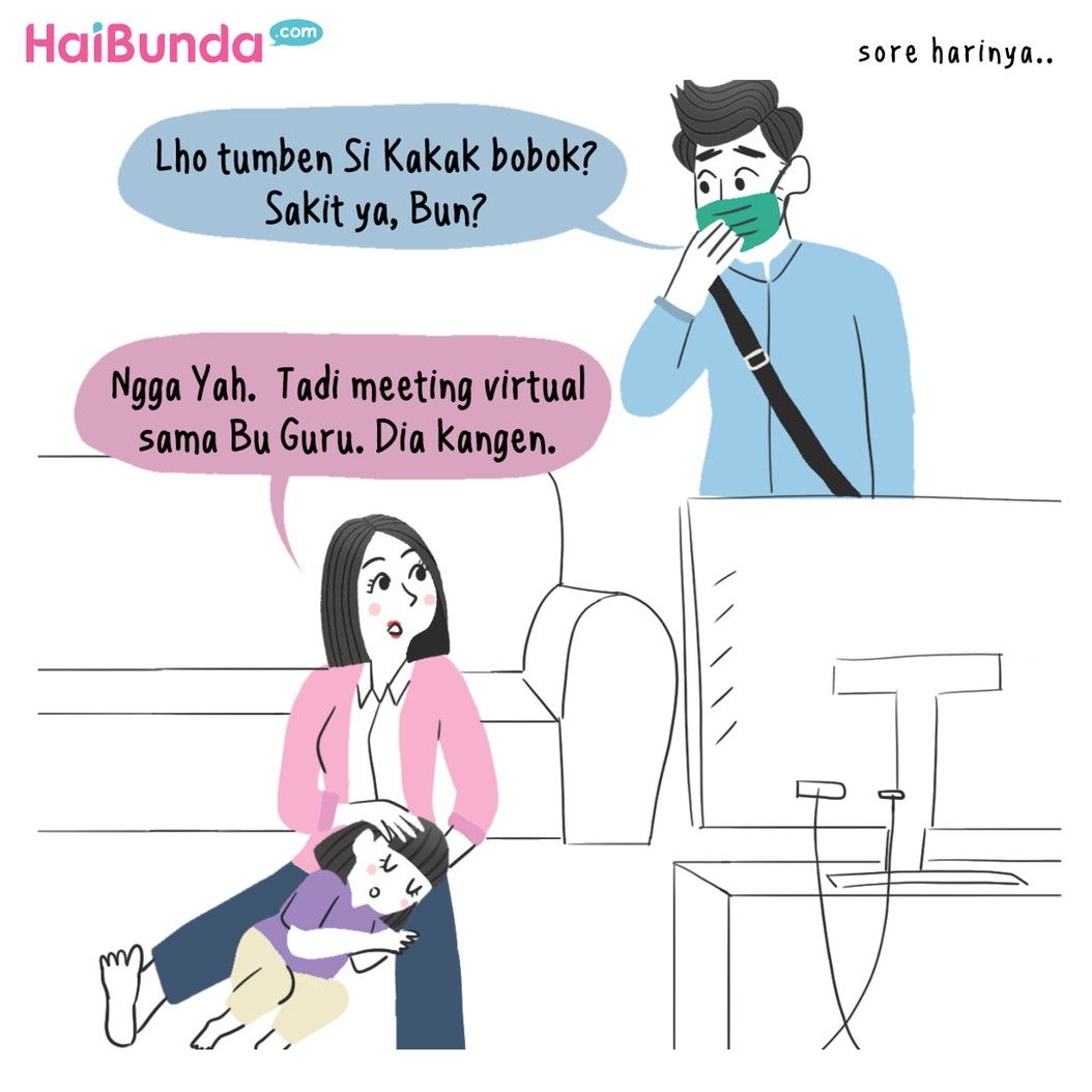 Komik Kakak Kangen Bu Guru
