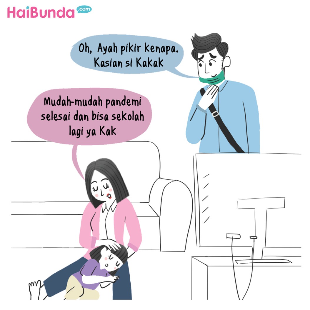 Komik Kakak Kangen Bu Guru