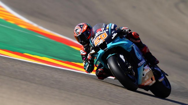 Pembalap Petronas Yamaha Fabio Quartararo wajib menyapu bersih tiga seri terakhir untuk jadi juara dunia MotoGP 2020.
