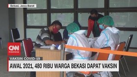 VIDEO: Awal 2021, 480 Ribu Warga Bekasi Dapat Vaksin Covid-19
