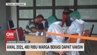 VIDEO: Awal 2021, 480 Ribu Warga Bekasi Dapat Vaksin Covid-19