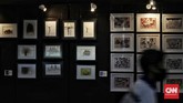 FOTO: Refleksi Kehidupan Masa Pandemi Dalam Karya Seni Rupa Sejumlah seniman menggelar pameran seni rupa bertajuk
