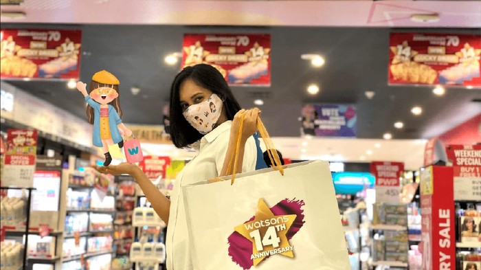 Rayakan Ulang Tahun ke-14, Watsons Gelar Anniversary Sale