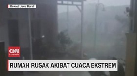 VIDEO: Rumah Rusak Akibat Cuaca Ekstrem