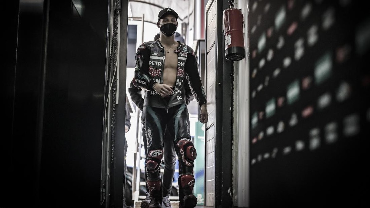 FOTO: Aksi Terbaik Kualifikasi MotoGP Aragon