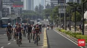 Daftar 6 Lokasi Car Free Day Jakarta Akhir Pekan Ini