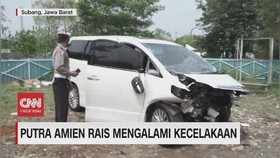 VIDEO: Putra Amien Rais Mengalami Kecelakaan di Tol Cipali