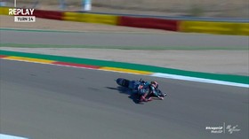 VIDEO: Sempat Kecelakaan, Quartararo Raih Pole MotoGP Aragon
