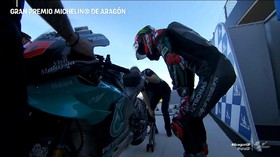 VIDEO: Quartararo Kesakitan Usai Kualifikasi MotoGP Aragon