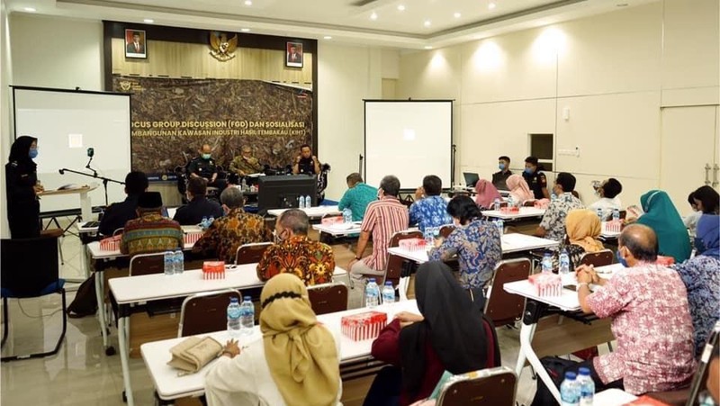 Bea Cukai Mataram menggelar Focus Group Discussion (FGD) sekaligus sosialisasi pembangunan Kawasan Industri Hasil Tembakau (KIHT)