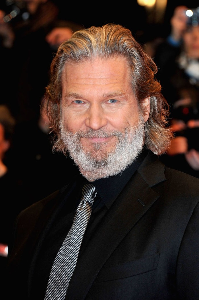 386527 42: Actor Jeff Bridges and wife Susan Geston attend the 7th Annual Screen Actors Guild Awards held at the Shrine Auditorium March 11, 2001 in Los Angeles, CA. (Photo by Jason Kirk/Newsmakers)