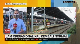 VIDEO: Jam Operasional KRL Kembali Normal