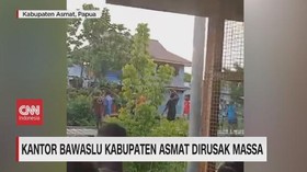 VIDEO: Kantor Bawaslu Kabupaten Asmat Dirusak Massa