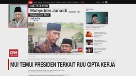 VIDEO: MUI Temui Presiden Terkait RUU Cipta Kerja