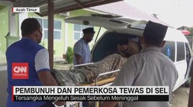 VIDEO: Pemerkosa Ibu dan Pembunuh Bocah Rangga Tewas di Sel