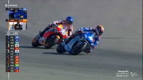 VIDEO: Duel Sengit Rins vs Alex Marquez di MotoGP Aragon