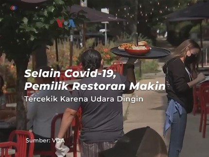 Selain Covid-19, Pemilik Restoran Makin Tercekik Karena Udara Dingin