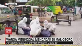 VIDEO: Warga Meninggal Mendadak di Malioboro