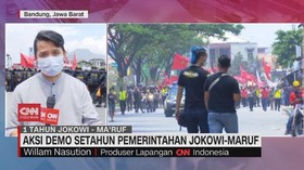 VIDEO: Demo Tolak Omnibus Law di Jabar