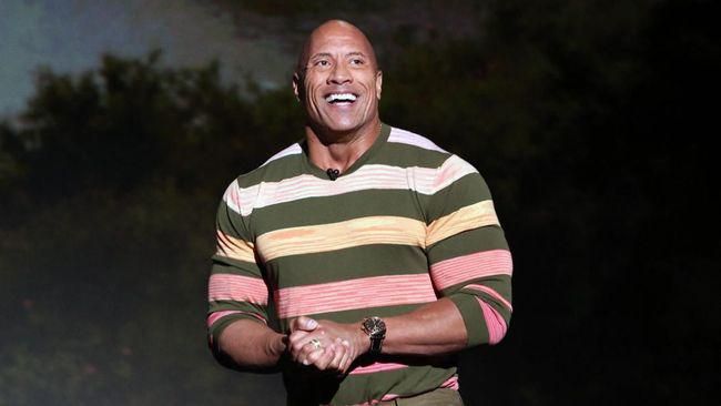 Momen Dwayne Johnson Nangis di Venice Film Festival 2025