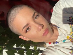Percaya Diri Tinggi, Halsey Gunduli Rambut Bikin Penggemar Terkejut