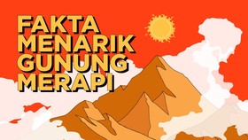 INFOGRAFIS: Fakta Menarik Gunung Merapi
