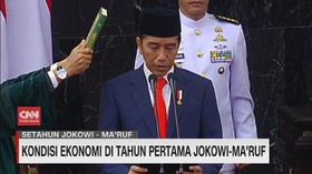 VIDEO: Kondisi Ekonomi di Tahun Pertama Jokowi-Ma'ruf