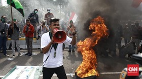 Bubarkan Diri, BEM SI Janji Kembali Turun ke Jalan 28 Oktober