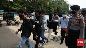 Polisi Kantongi Identitas Fasilitator Rusuh Demo Omnibus Law