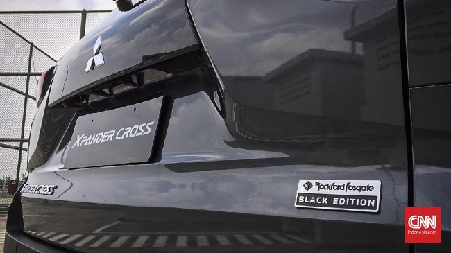 Recall Mitsubishi Xpander Cross Rockford Fosgate Black Edition produksi 2021.