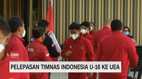 VIDEO: Pelepasan Timnas Indonesia U-16 ke UEA
