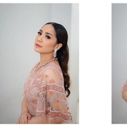 Cantiknya Nagita Slavina di Perayaan Ulang Tahun Pernikahan