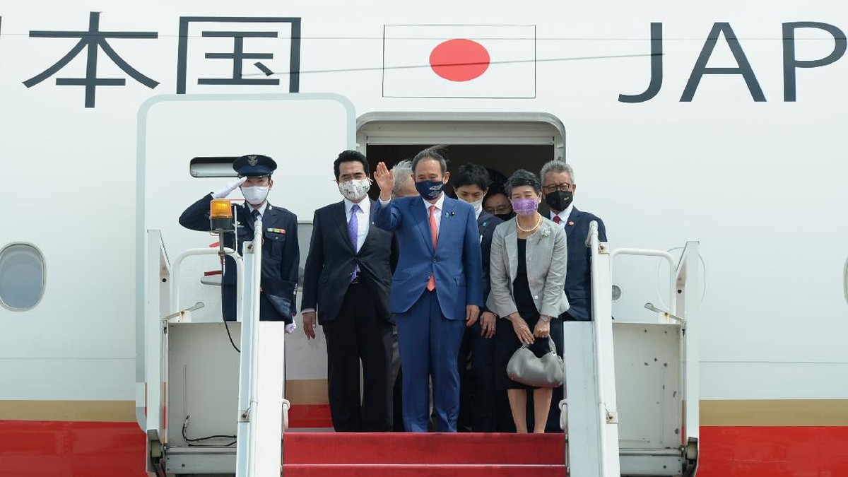 FOTO: PM Jepang Kunjungi Indonesia di Tengah Pandemi