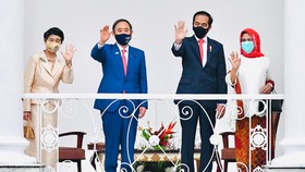FOTO: PM Jepang Kunjungi Indonesia di Tengah Pandemi