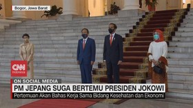 VIDEO: PM Jepang Suga Bertemu Presiden Jokowi