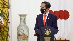 Jokowi Harap Santri Terus Jaga NKRI