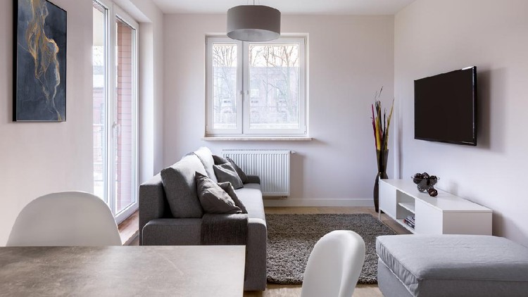 Digitally generated warm and cozy affordable Scandinavian style home interior (living room) design.



The scene was rendered with photorealistic shaders and lighting in Autodesk® 3ds Max 2020 with V-Ray Next with some post-production added.