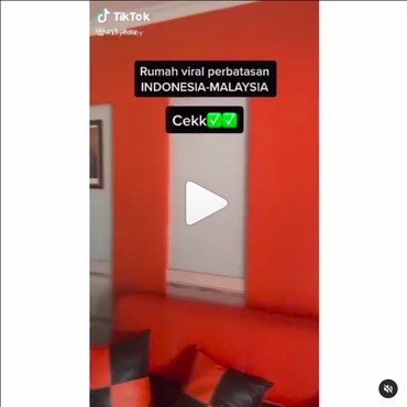 Rumah Viral, Ruang Tamu di Indonesia dan Dapur di Malaysia